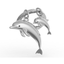Schlüsselanhänger Dolphin- Family ( Delphin )...