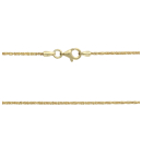 Disco Kette vergoldet - Größe 45