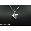 Anhänger "TanI- Heart" groß silber...