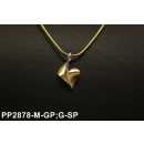 Anhänger "Tani- Heart" klein silber gold...