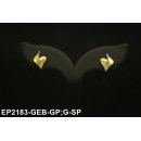 Ohrstecker "Tani- Heart" silber / gold...