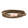 Lederarmband m/roséverg. silber Schloss farbe24