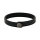 SON Armband schwarzes Kalbsleder 23cm 12mm