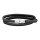 Lederarmband m/rhod. silber Schloss farbe94