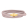 Lederarmband m/verg. silber Schloss farbe26