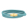 Lederarmband m/verg. silber Schloss farbe48