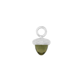 Quarz-Glas Eichelform Farbe61 - rh - Stück
