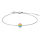 Rhod. Silberarmband LGBT52 8mm