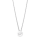 Rhod. Silber Halskette Abiturientenhut 45+5cm