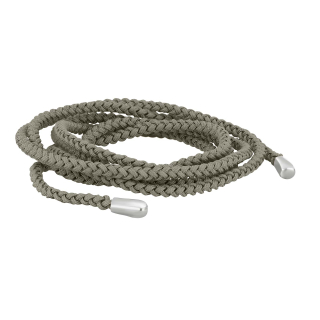 Schmuckkordel geflochten 3mm Farbe92 - rh - 100cm