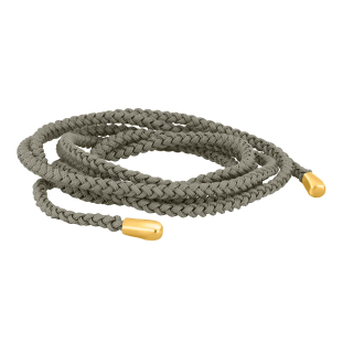 Schmuckkordel geflochten 3mm Farbe92 - vg - 100cm