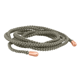Schmuckkordel geflochten 3mm Farbe92 -rvg - 100cm