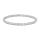 Rhod. Silber Flex-Armband 6mm