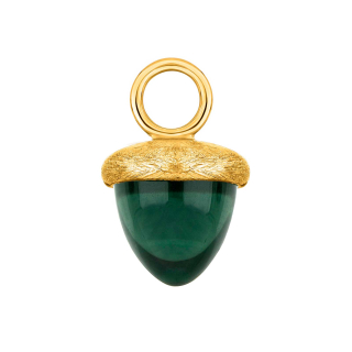 Quarz-Glas Eichelform Farbe53 - vg matt - Stück