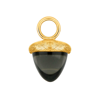 Quarz-Glas Eichelform Farbe91 - vg matt - Stück