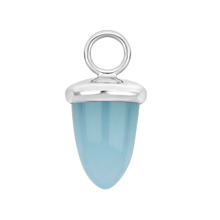 Quarz-Glas Eichelform Farbe35 - rh - Stück