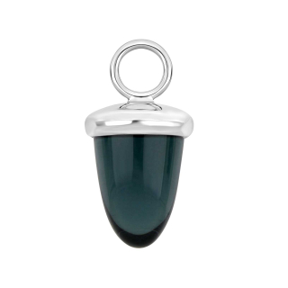Quarz-Glas Eichelform Farbe42 - rh - Stück
