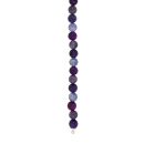 Amethyst, Jaspis, Schwammquarz System-Kette 8mm