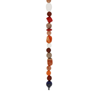 Lapis, Karneol, Quarzit, Sonnenstein, Mondstein, Bamboo Koralle System-Kette