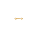 8kt. goldohrringe Ball 3mm