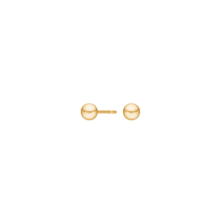 14kt. Goldohrringe Ball 4mm