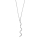 Rhod. Silber Halskette  FUN52