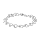 Rhod. Silberarmband