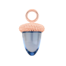 Quarz-Glas Eichelform Farbe36 - rvg - Stück