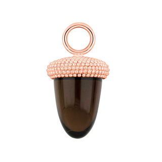 Quarz-Glas Eichelform Farbe86 - rvg - Stück