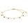Vergoldet Armband GIANOR 3mm 17+3cm