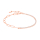 Rosévergoldet Armband KLEONOR