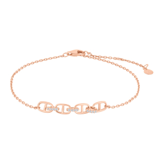 Rosévergoldet Armband LARANOR