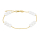 9kt. Gold Armband  m/ FWK Perlen