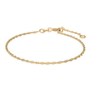 9kt. Goldarmband Cordel