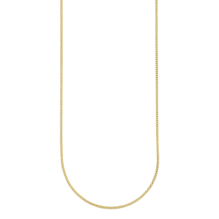 14kt. Goldkette Flach Panzer