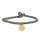 Bespannt Armband 16,5cm blau VG