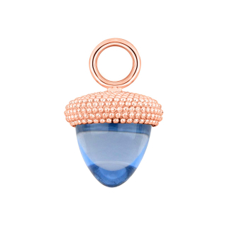 Quarz-Glas Eichelform Farbe36 - rvg - Stück