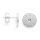 925/- Ohrstecker spezialtexturiert, 0,02ct W-SI