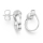 925/- Ohrstecker matt.
