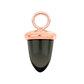 Quarz-Glas Eichelform Farbe91 - rvg - Stück