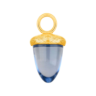 Quarz-Glas Eichelform Farbe36 - vg matt - Stück