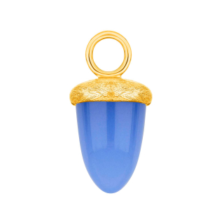 Quarz-Glas Eichelform Farbe39 - vg matt - Stück