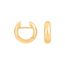 14kt. Gold System-Creolen Stella 16x5mm