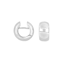 Rhod. Silber System-Creolen Lili 15x8mm