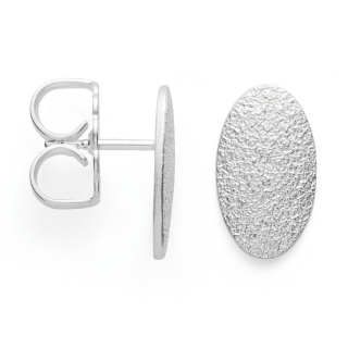 925/- Ohrstecker, rho. spezialtexturiert