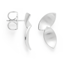 925/- Ohrstecker, rho. matt.