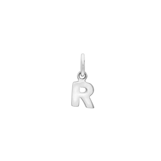 Rhod. Silberpendant Buchstabe - R
