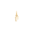 14kt. Goldanhänger Buchstabe - F