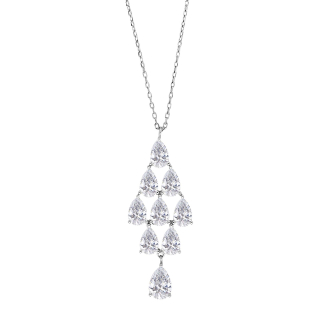 Rhd. Silber Halskette LOTTENOR