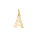 14kt. Goldanhänger Buchstabe - A